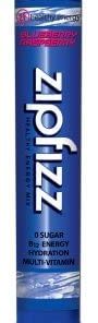 Zipfizz Healthy Energy Drink Mix, Limited Edition Blueberry Raspberry, 11g Single serving tubes - 30 Count