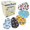 Ortopad® Soft Bamboo Boys Eye Patches, 50/Box (Medium Size, 2-4 yrs) Textured Accents